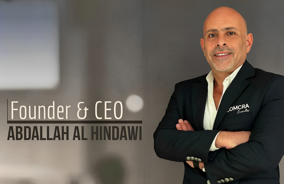 Abdallah Al Hindawi COMCRA Events Founder & CEO