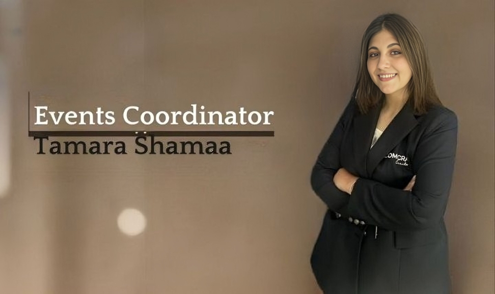 Tamara Shamaa senior events coordinator @ COMCRA