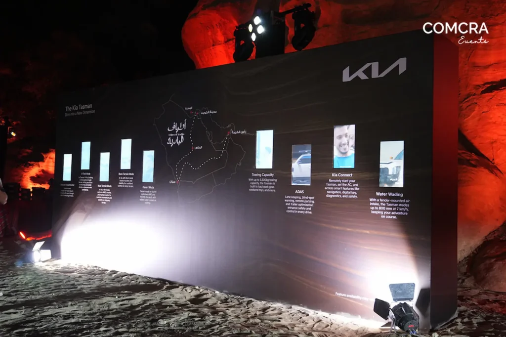 KIA TASMAN Launching by COMCRA
